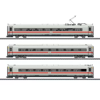 Märklin 43726 papildomų vagonų rinkinys ICE 4, HO mastelis, pilkas
