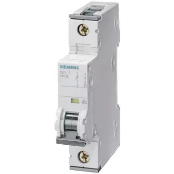 Siemens 5SY41057 automatinis grandinės pertraukiklis 1 polių C charakteristikos 0,5A 10kA