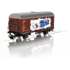 Märklin 44252 H0 mastelio Gms 30 uždaras prekinis vagonas, III epocha, DB, rudas