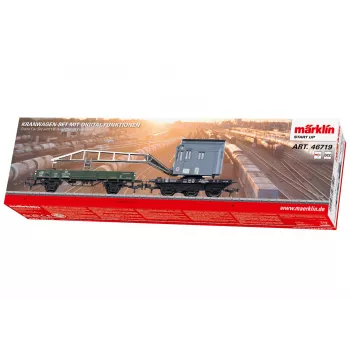 Märklin 46719 H0 Digital DB geležinkelio kranas