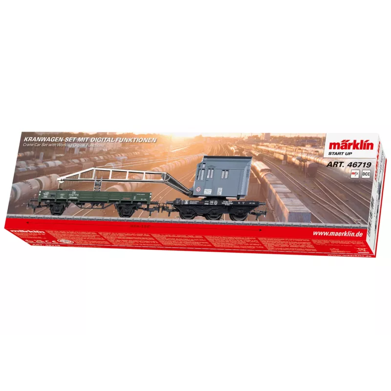 Märklin 46719 H0 Digital DB geležinkelio kranas