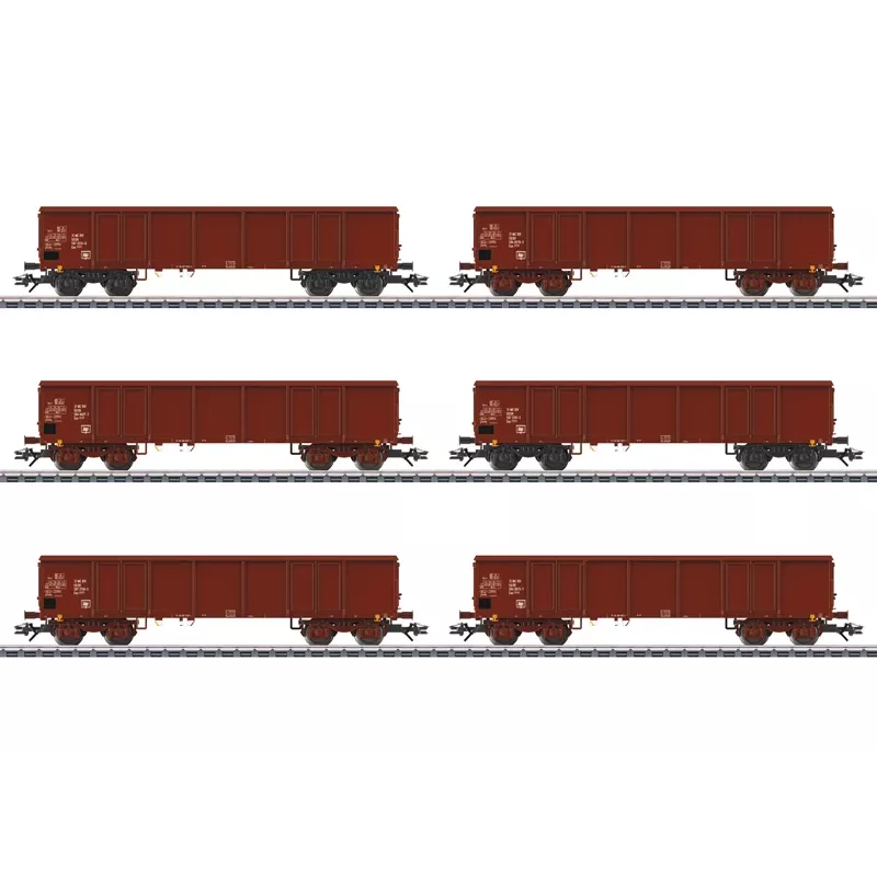 Märklin 046919 H0 AC dengtas krovininis vagonas Gms 30 Deutsche Bundesbahn III epocha