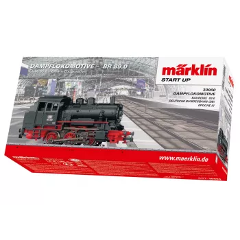 Märklin 30000 H0 garvežys-tenderis BR 89.0 III epocha AC 3 bėgių