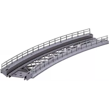 Märklin 07569 H0 lenkta rampos dalis C-Track bėgiams