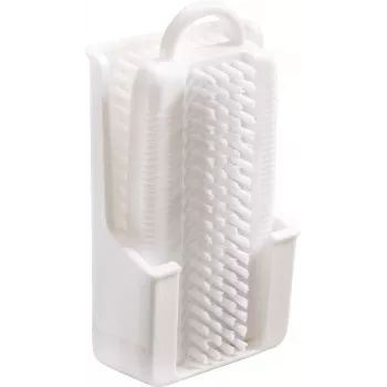 Haug Bürsten 3250 nagų šepetėlis, baltas plastikinis