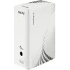 LEITZ easyboxx archyvinė dėžė balta, 150 mm vidinis plotis, 25 vnt., perdirbtas gofruotasis kartonas