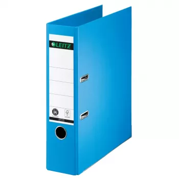 LEITZ 180° svirtinė archyvinė byla A4 80 mm šviesiai mėlyna kartoninė 1007-00-30