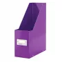 LEITZ Click & Store WOW žurnalų laikiklis A4, violetinis kietasis kartonas su PP plėvele, surenkamas su spaudėjais, 1 vnt. (6047-00-62)