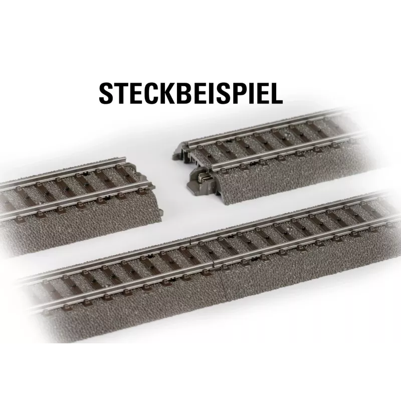 Märklin 24130 C-Gleis tiesus kelio ruožas 188,3 mm