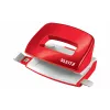 LEITZ Mini NeXXt WOW 5060 raudonas 2 skylių perforatorius, 10 lapų, 5060-10-26