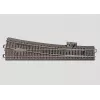 Märklin H0 C-Gleis (su pylimu) 24712 iešmas, plonas, dešinysis 236,1 mm