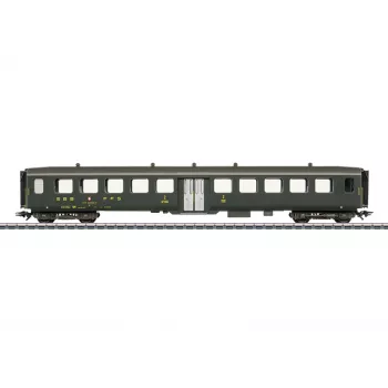 Märklin 043383 H0 lengvasis plieninis keleivinis vagonas, 2 klasė, SBB