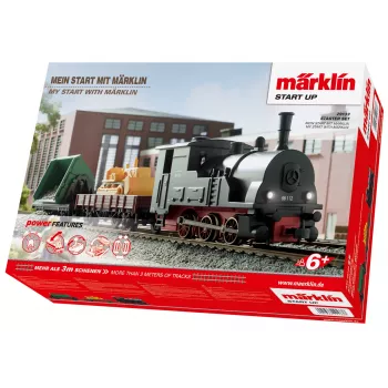 Märklin 29133 HO mastelio krovininio traukinio pradinis rinkinys su baterijomis ir infraraudonųjų spindulių nuotolinio valdymo pultu