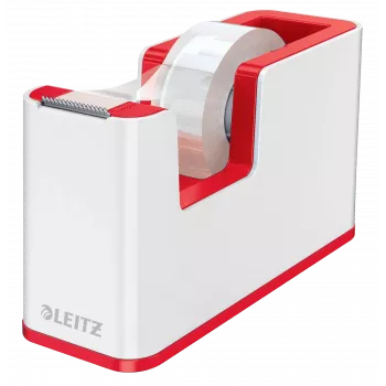 Leitz WOW polistireninis dokumentų dėklas raudonos/baltos spalvos 53641026