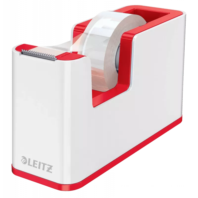 Leitz WOW polistireninis dokumentų dėklas raudonos/baltos spalvos 53641026