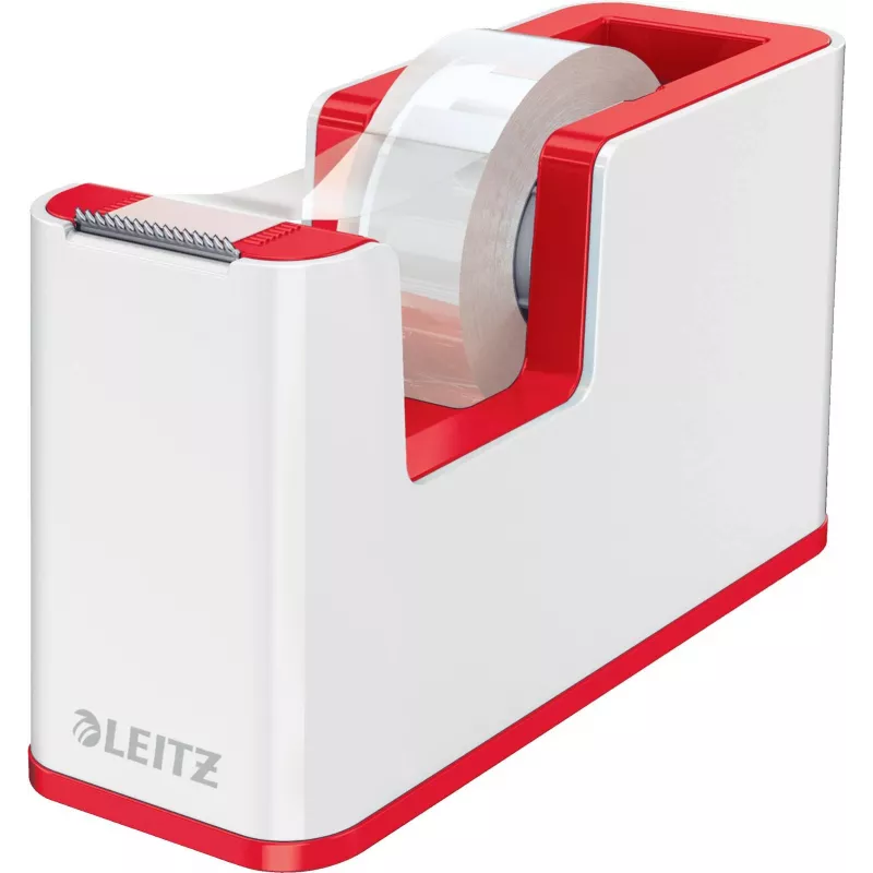 Leitz WOW polistireninis dokumentų dėklas raudonos/baltos spalvos 53641026