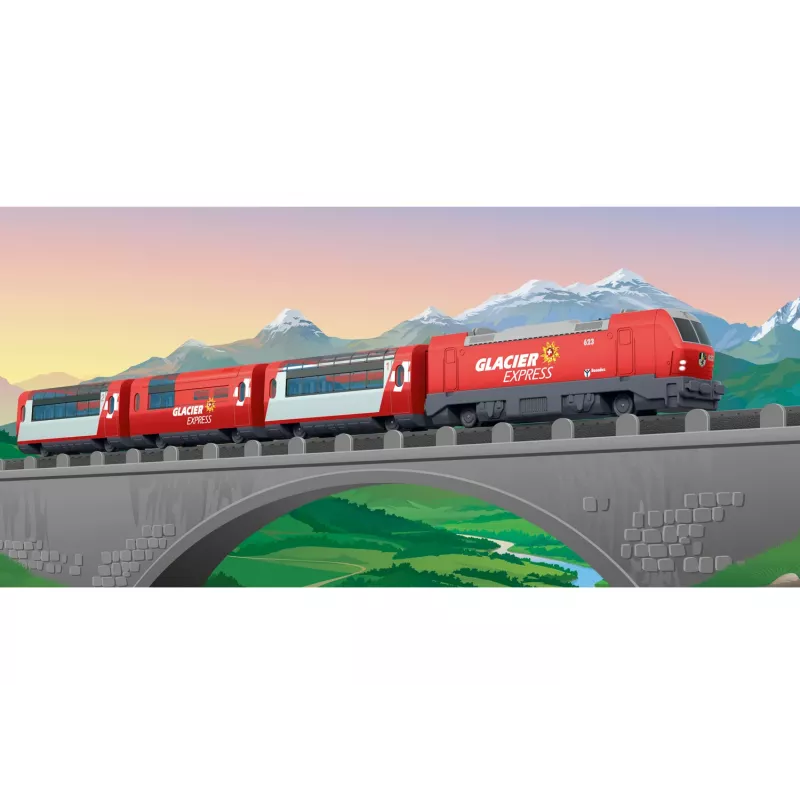 Märklin World 29348 H0 startinis rinkinys Glacier Express (29348)