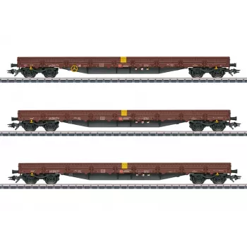 Märklin 047162 dengtas prekinis vagonas Gms 30 AC H0 V epocha, rudas