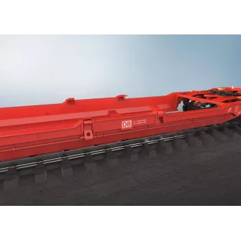Märklin 47470 H0 slankiojančių sienų prekinis vagonas Hbbillns 305 DB AG V epocha