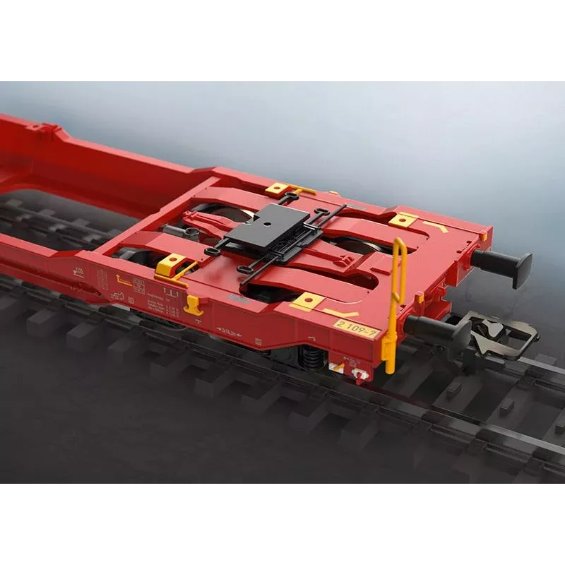 Märklin 47470 H0 slankiojančių sienų prekinis vagonas Hbbillns 305 DB AG V epocha
