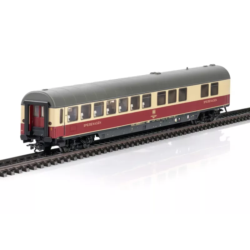 Märklin 43872 H0 TEE Rheingold vagonas-restoranas WRümh 132, DB IV epocha, mėlynas/kreminis