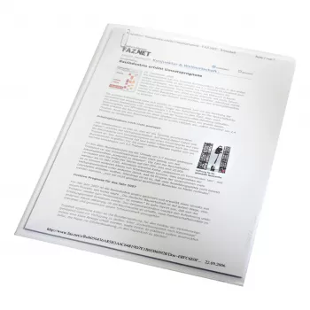 Leitz A4 dokumentų įmautės, 0,13 mm PP, žalios, 100 vnt. 40000055