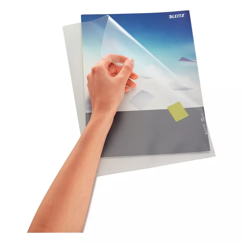 Leitz A4 dokumentų įmautės, 0,13 mm PP, žalios, 100 vnt. 40000055