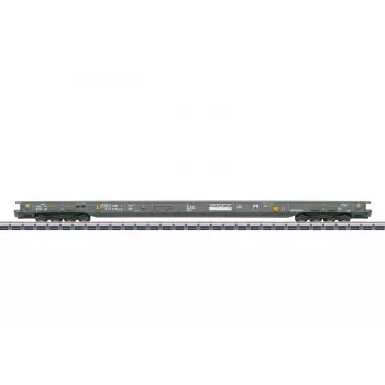 Märklin 047408 H0 žemaaukštis vagonas su traktoriaus kroviniu (AC)