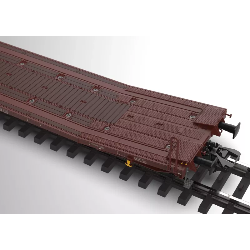 Märklin 47430 H0 platforminių vagonų pora Laads 800B, Transwaggon GmbH