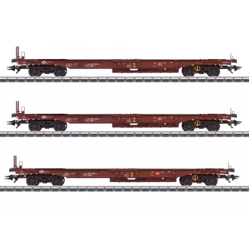 Märklin 047464 SBB Cargo Hbbillns 305 slenkančių sienų prekinis vagonas AC H0