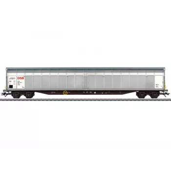Märklin 48057 H0 DSB didelės talpos stumdomų sienelių vagonas Habbins V epocha AC
