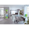 Leitz 180° WOW A4 segtuvas su apvaliais žiedais, kartoninis, žalias, 600 lapų, 80 g/m² (10050054)
