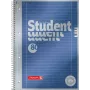 BRUNNEN Premium Student College bloknotas A4 su linijomis ir paraštėmis, 5 vnt. paketas 1067127