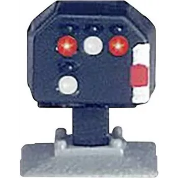 Märklin Z 89394 Šviesos blokavimo signalas, žemo profilio, LED, pilkas/juodas, 15+