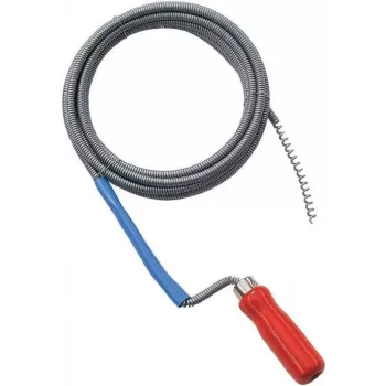 BRÜDER MANNESMANN kanalizacijos valymo spiralė Standard 16 mm x 2,3 m su T-nut mova (49905)
