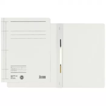 LEITZ Rapid A4 kartoteko segtuvas iš manilos kartono, baltas, 250 g/m², talpina 250 lapų, 25 vnt. pakelis (3000-00-01)