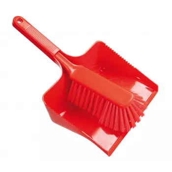 Haug Bürsten FC88921U raudonas plastikinis šluostės ir šepečio rinkinys, 35 cm pločio