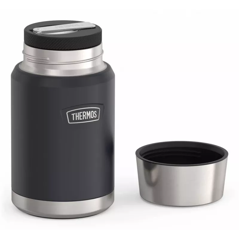 THERMOS ICON terminis maisto indas 0,71 L juodas, vakuuminė izoliacija, nerūdijantis plienas 4120333071