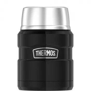 THERMOS SK termo maisto indas, juodas/sidabrinis, 470 ml, 4001233047