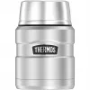 THERMOS SK termo maisto indas, juodas/sidabrinis, 470 ml, 4001233047