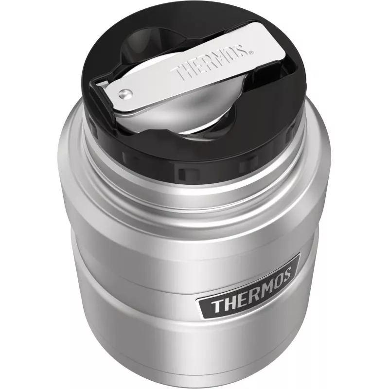 THERMOS SK termo maisto indas, juodas/sidabrinis, 470 ml, 4001233047