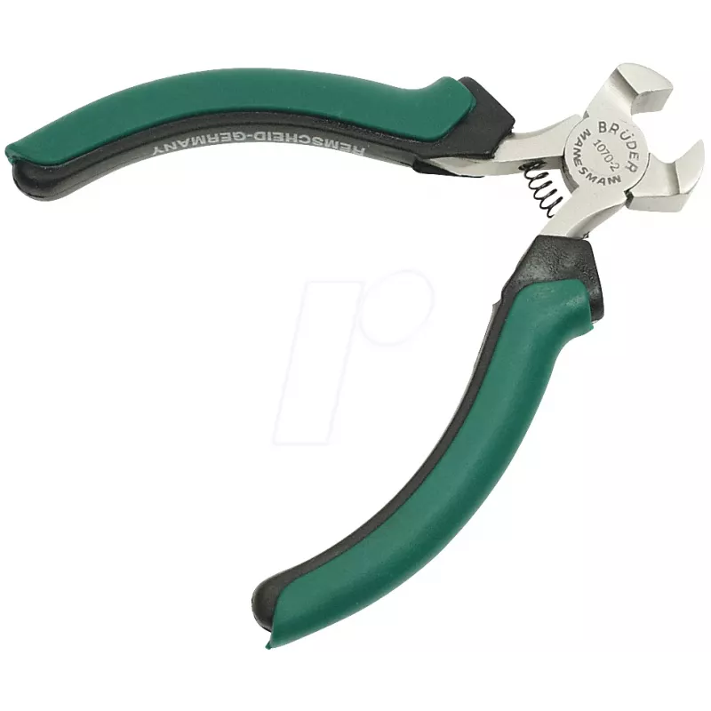 Brüder Mannesmann Green Line elektronikos galinis kirtiklis 115 mm, įrankių plienas, žalia/sidabrinė/juoda M 1070-2