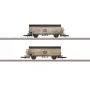 Märklin 82553 Z mastelio 2 vagonų rinkinys su uždaraisiais krovininiais vagonais, Kessler putojančio vyno transportavimas DRG