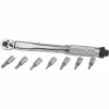 Brüder Mannesmann M18314 veržliarakčio veržimo momentui rinkinys 5-25 Nm, 1/4 colio pavara, 19 dalių