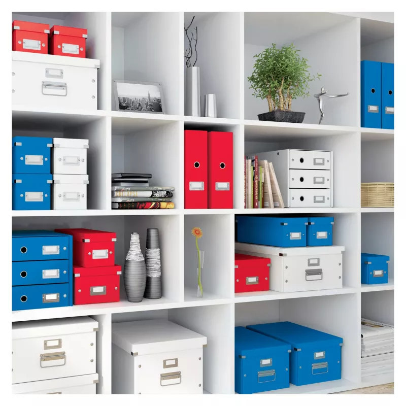 Leitz Click & Store WOW dokumentų dėžė iš kartono, raudona, 60440026