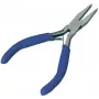 Brüder Mannesmann Electronics plokščiosios replės 10806, 125 mm, raudonos/juodos