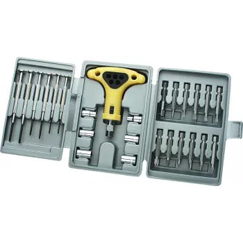 Brüder Mannesmann M29301 26 dalių mišrus įrankių rinkinys plastikiniame dėkle