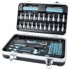 BRÜDER MANNESMANN QUANTOOL Q25003 116 dalių 1/4 inch šešiakampio antgalių rinkinys su apsauginiais antgaliais