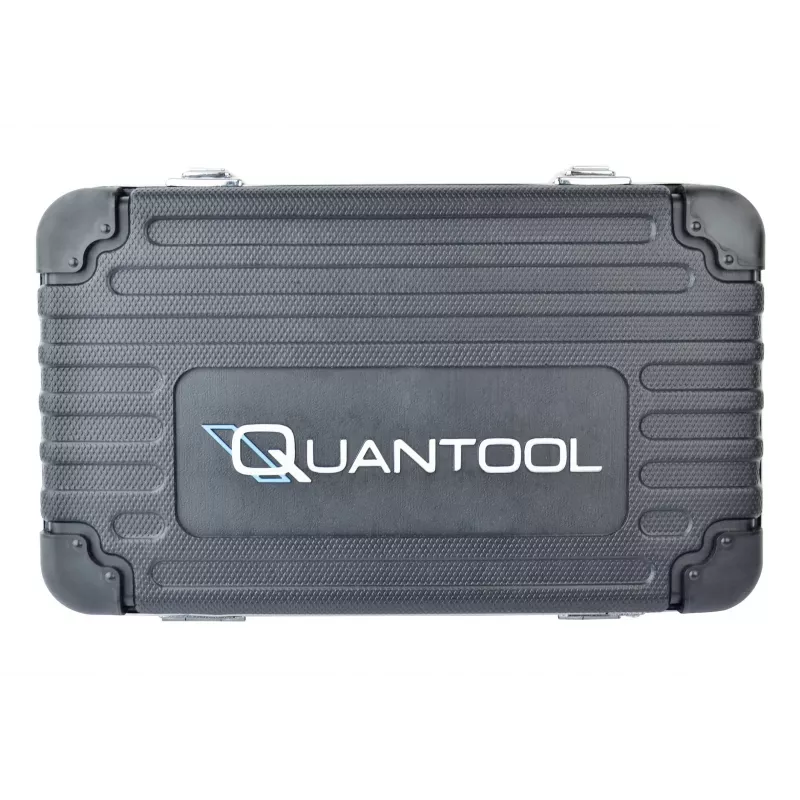 BRÜDER MANNESMANN QUANTOOL Q25003 116 dalių 1/4 inch šešiakampio antgalių rinkinys su apsauginiais antgaliais