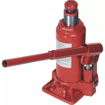 Brüder Mannesmann hidraulinis butelinis domkratas 8 t, kėlimo aukštis 200-385 mm (007-T-GS-8T)